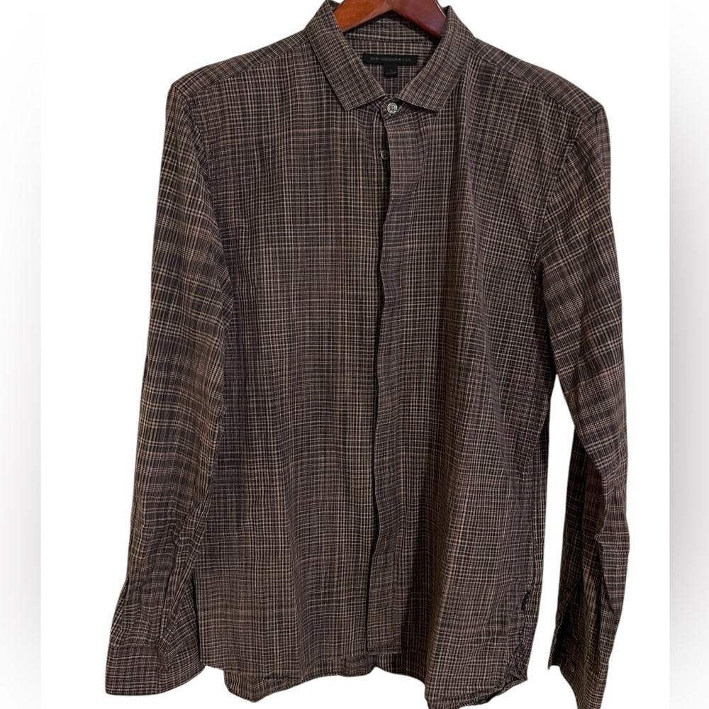 James Varvatos Plaid Shirt